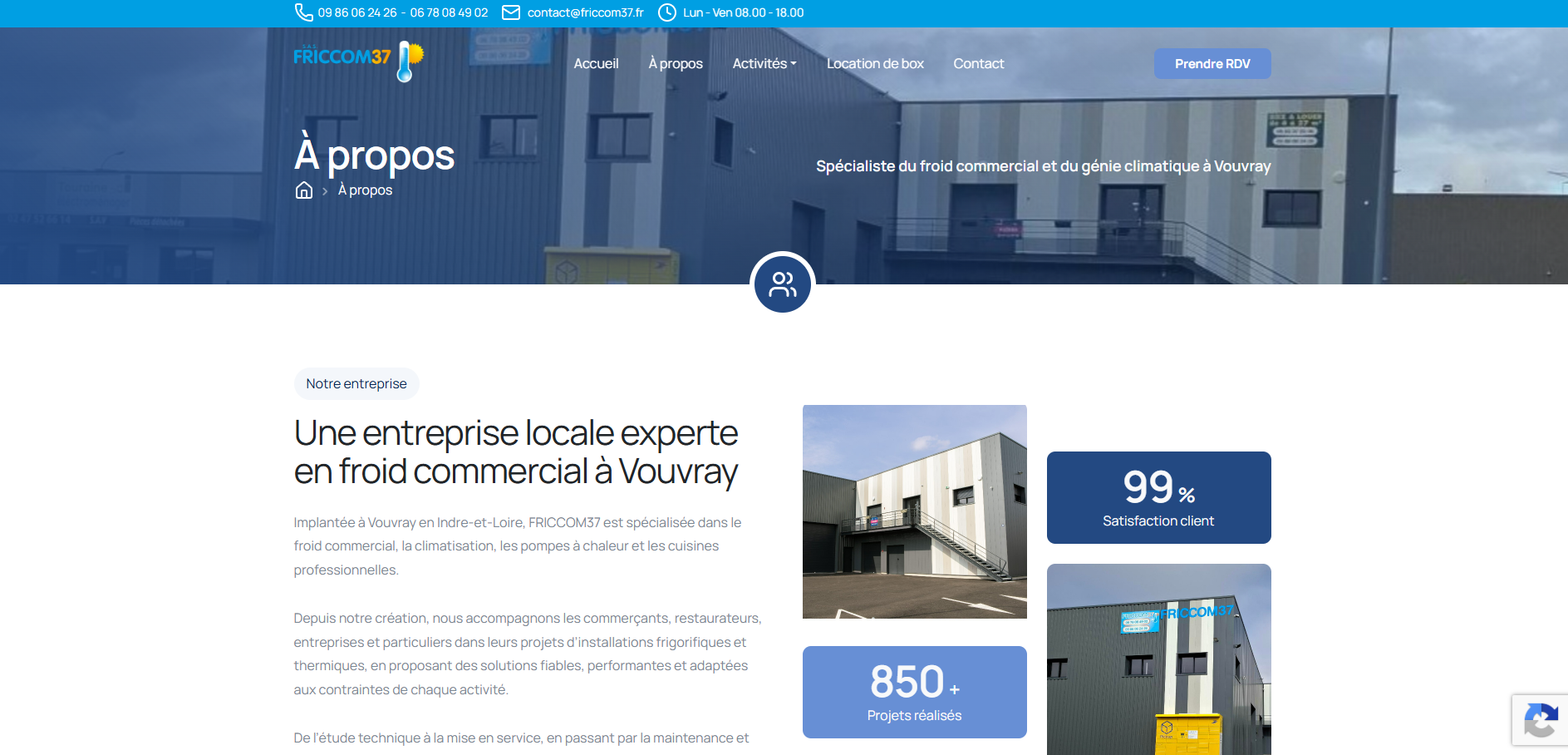 présentation de l'entreprise