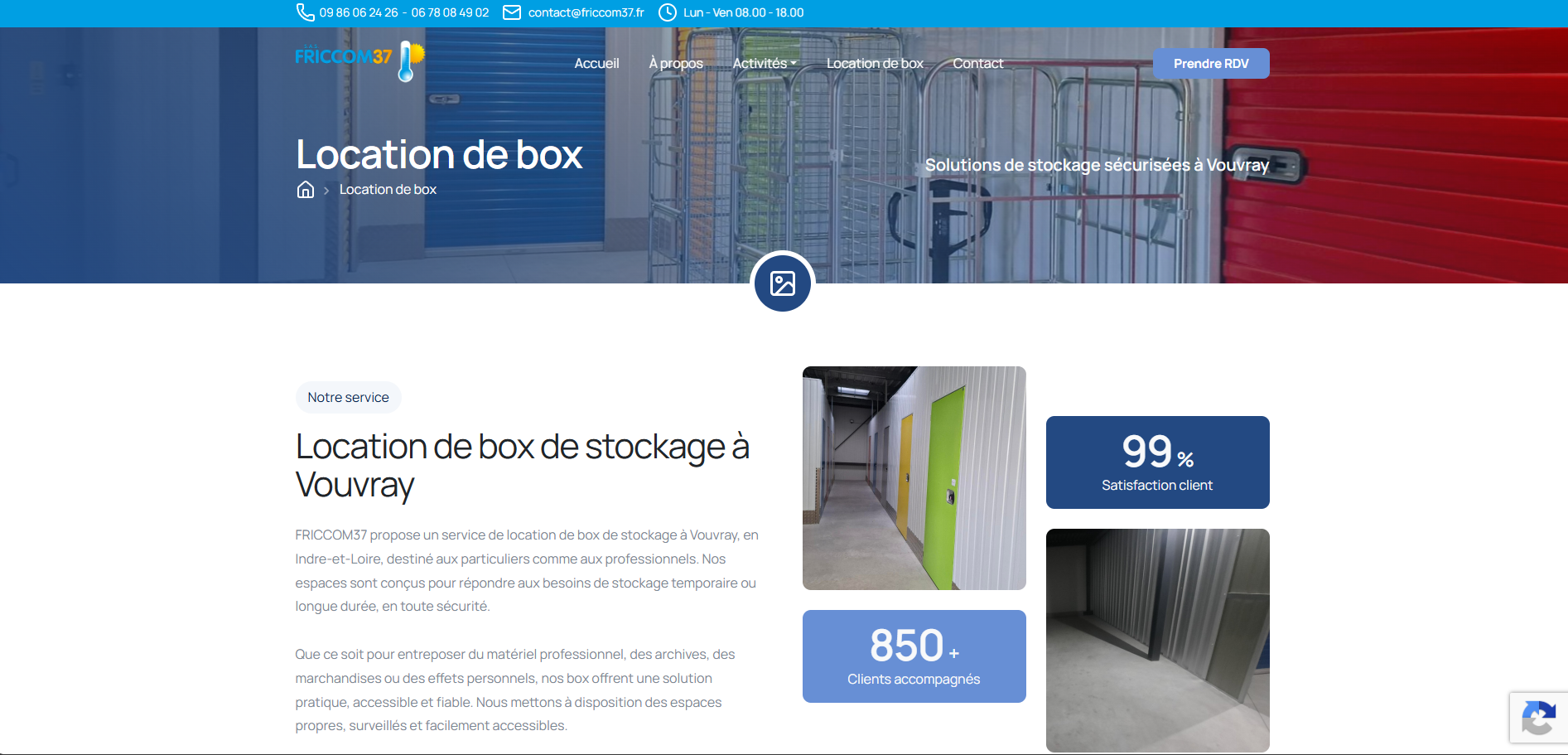 location de box de stockage
